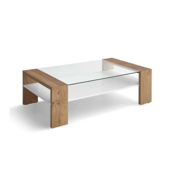 Mesa de Centro moderna SKIP revistero moderna fija