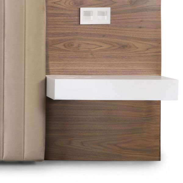 Mesita noche flotante TERRA dormitorio moderno matrimonio o juvenil