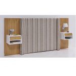 Cabezal tapizado moderno PISA composicion cabezal dormitorio matrimonio