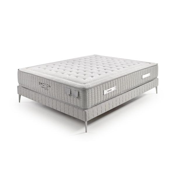colchon muelles emotion viscoelastica + grafeno doble cara descanso dormitorio