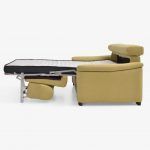 detalle sofa cama moderno carmel tapizado apertura italiana