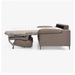detalle sofa cama moderno salom apertura italiana patas acero