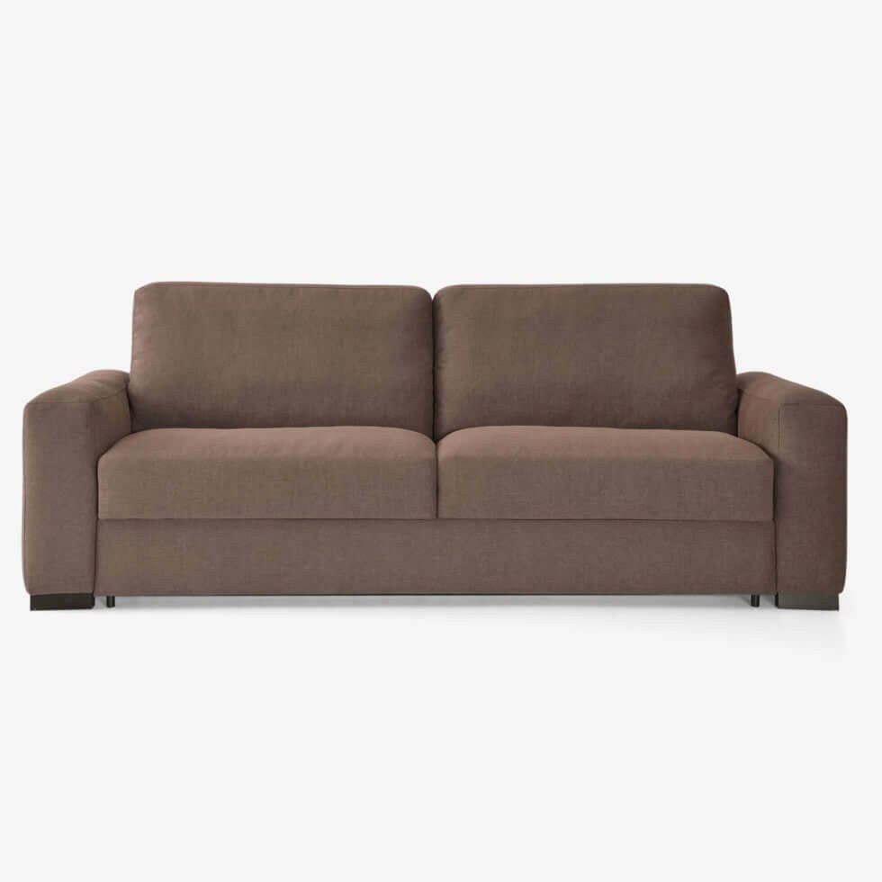 Sofá cama CLOTI moderno tapizado sofa cama cloti salon moderno tapizado dormitorio patas madera
