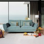 ambiente sofa tapizado salon moderno axis brazo reclinable