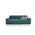 sofa moderno daro modular tapizado patas madera
