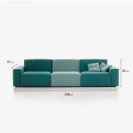 medidas sofa moderno modular tapizado salon