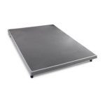 Base francesa DENVER tapizada con patas en madera