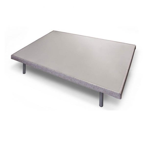 Base tapizada VERONA con patas dormitorio matrimonio