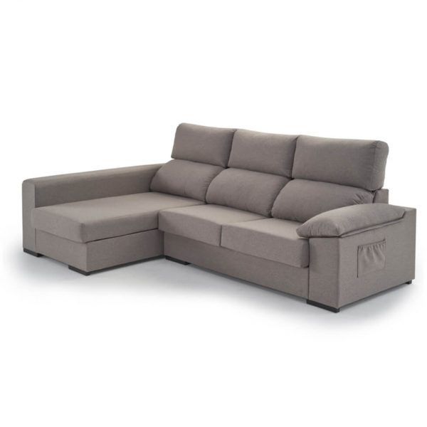 sofa cama con chaiselongue dalia extraible con arcon