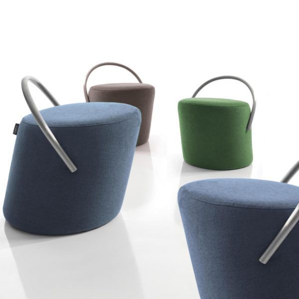 pouff tapizado OPOF contemporáneo moderno salon