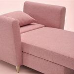 detalle sillon cama moderno chanel tapizado