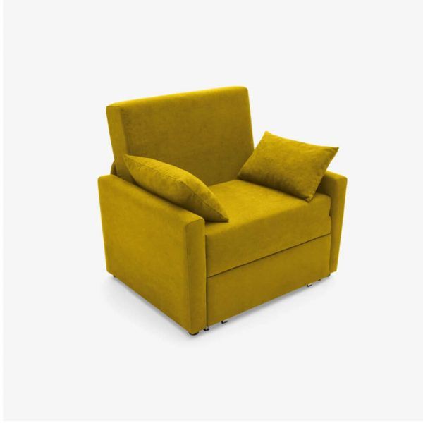 sillon cama moderno tapizado isa manual