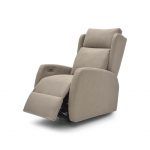 sillon relax roxan moderno tapizado motor electrico descanso