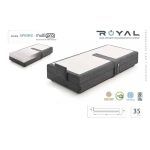 caracteristicas tecnicas cama articulada royal descanso tapizada moderna motor dormitorio