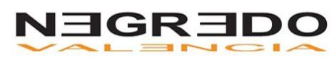 logotipo negredo valencia agencia transportes