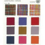 Muestrario tejidos tapiceria o sofa Centauro - Orion