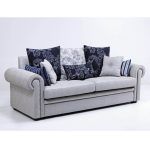 Sofa salon comedor clasico VOLGA patas madera tapizado