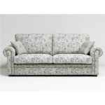 Sofa salon comedor clasico VOLGA detalle tachuelas tapizado