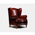 Sillon Orejero Clasico con patas madera MELODIA