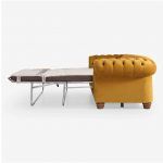 Sofa cama CHESTE clasico 3 plazas capitone