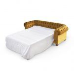 Detalle sofa cama CHESTE clasico apertura 2 pliegues