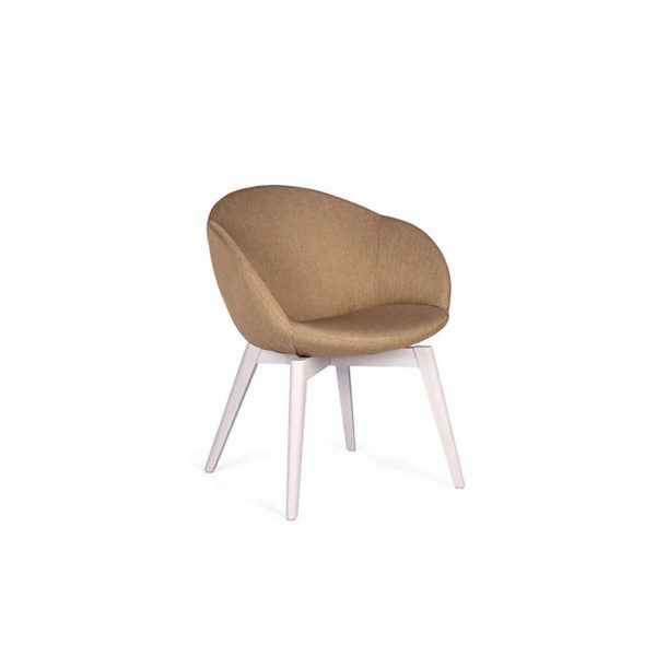 Sillon moderno hosteleria VENUS patas haya tapizado