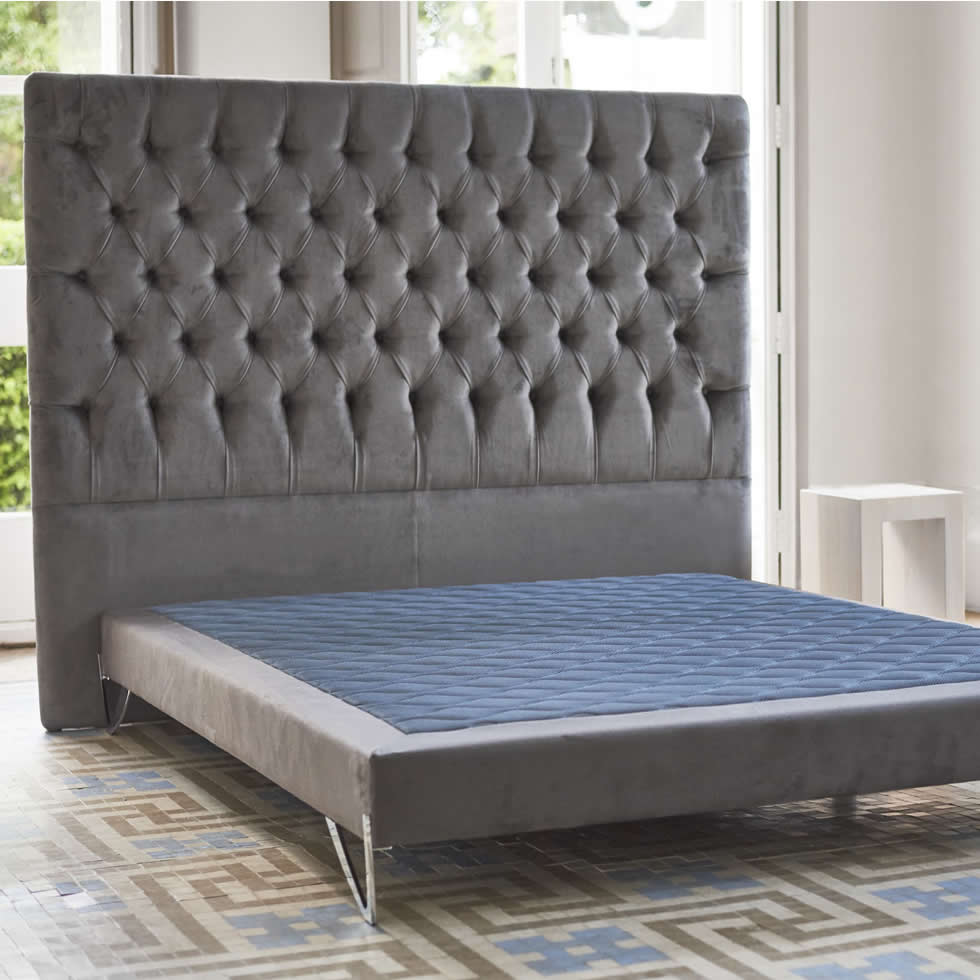 Cabezal moderno Tribeca capitoné dormitorio matrimonio Cabezal tapizado dormitorio matrimonio Tribeca moderno