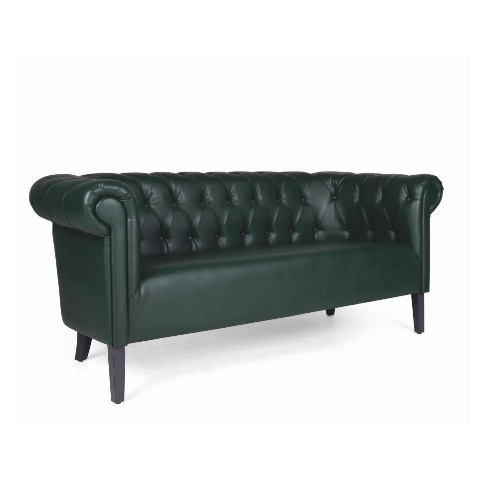 Sofá capitoné hostelería Manchester Sofa hosteleria capitone MANCHESTER patas madera