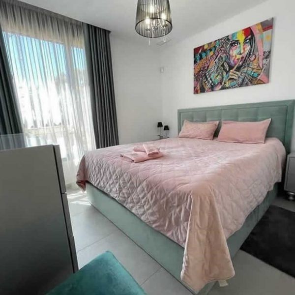 Dormitorio matrimonio moderno cabezal canape tapizado