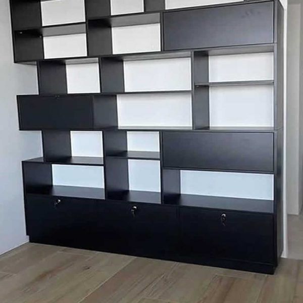 mueble estanteria despacho especial moderno lacado