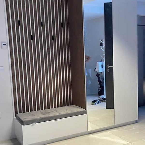 mueble recibidor moderno armario y baul especial