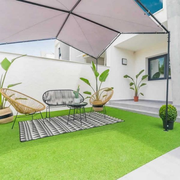 Ambiente set muebles exterior o terrazo modernos