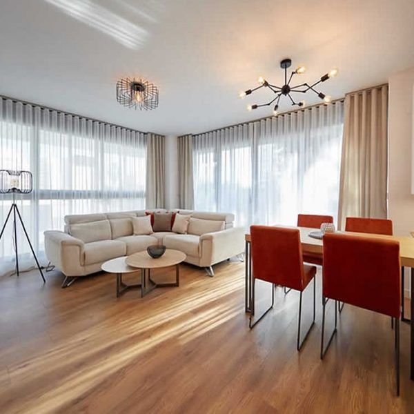 ambiente salon comedor moderno muebles a medida
