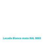 muestra en lacado blanco mate ral9003 muebles modernos anzadi mobiliario