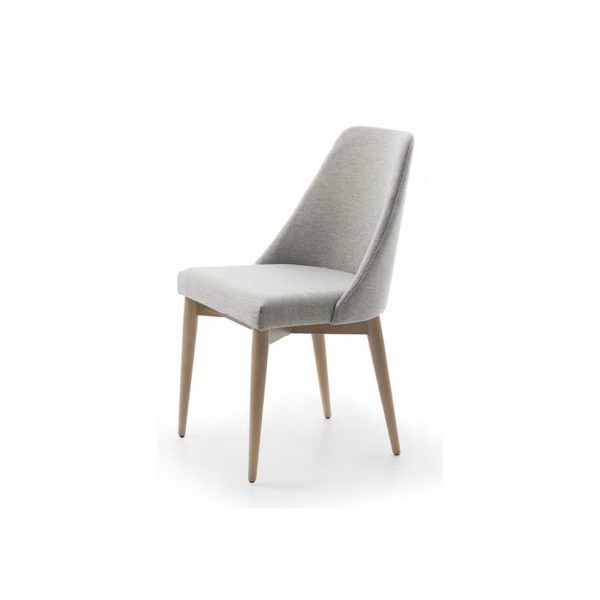 silla moderna nerea patas haya tapizado nordica salon contract hosteleria
