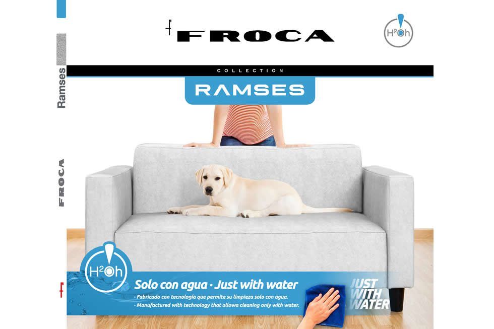 muestrario telas froca referencia ramses tapizados