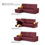 detalle distintos brazos sofa chaiselongue cama moderno flor tapizado arcon abatible apertura italiana moderno salon descanso tapizado