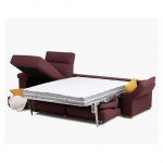 detalle apertura sofa chaiselongue cama salon moderno flor abatible arcon descanso tapizado