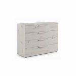 comoda cajones tirador melamina moderna mix nordico dormitorio