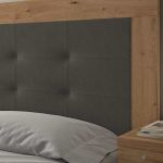 cabezal odra tapizado melamina colgar dormitorio matrimonio