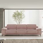 ambiente sofa moderno deslizante abatible desenfundable patas metálicas confort descanso