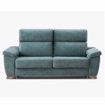 sofa cama moderno estela desenfundable patas madera sistema apertura italiano tapizado confort descanso dormitorio salon