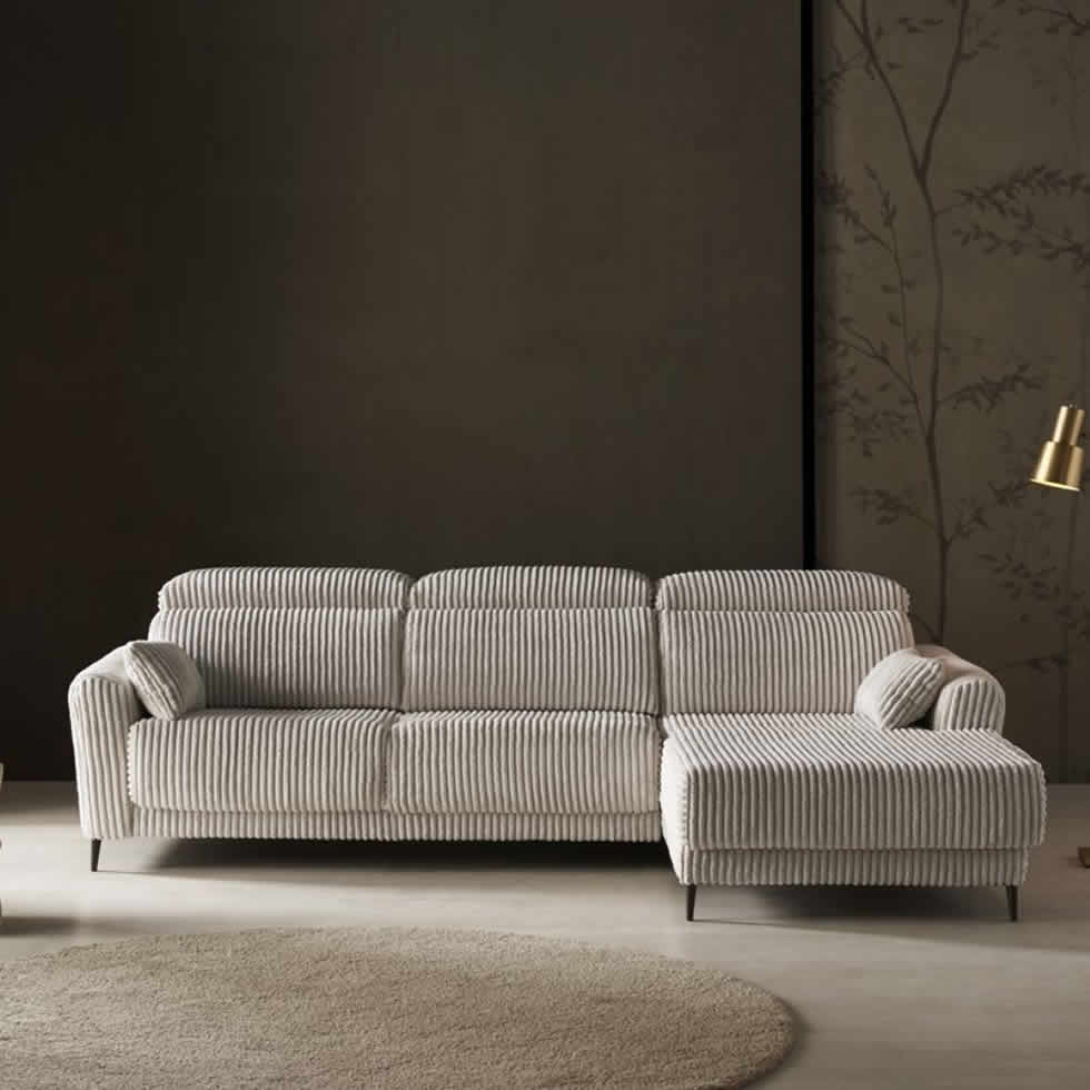 ambiente sofa moderno mikado extraible deslizante abatible tapizado confort relax