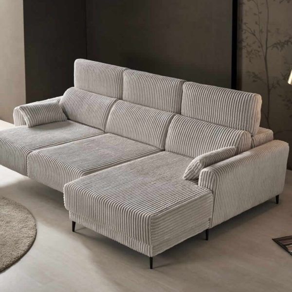 detalle sofa moderno mikado extraible deslizante abatible tapizado confort relax