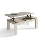 mesa centro detalle elevable moderna rectangular helvia salon comedor