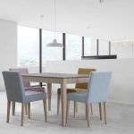 mesa comedor moderna extensible pandora haya rectangular nordica salon