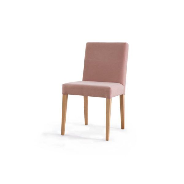 silla tapizada madera haya moderna atica salon comedor