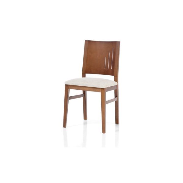 silla madera haya tapizada moderna hosteleria hogar danza