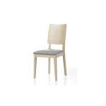 silla moderna nordica madera haya tapizado elsa cocina salon comedor hosteleria