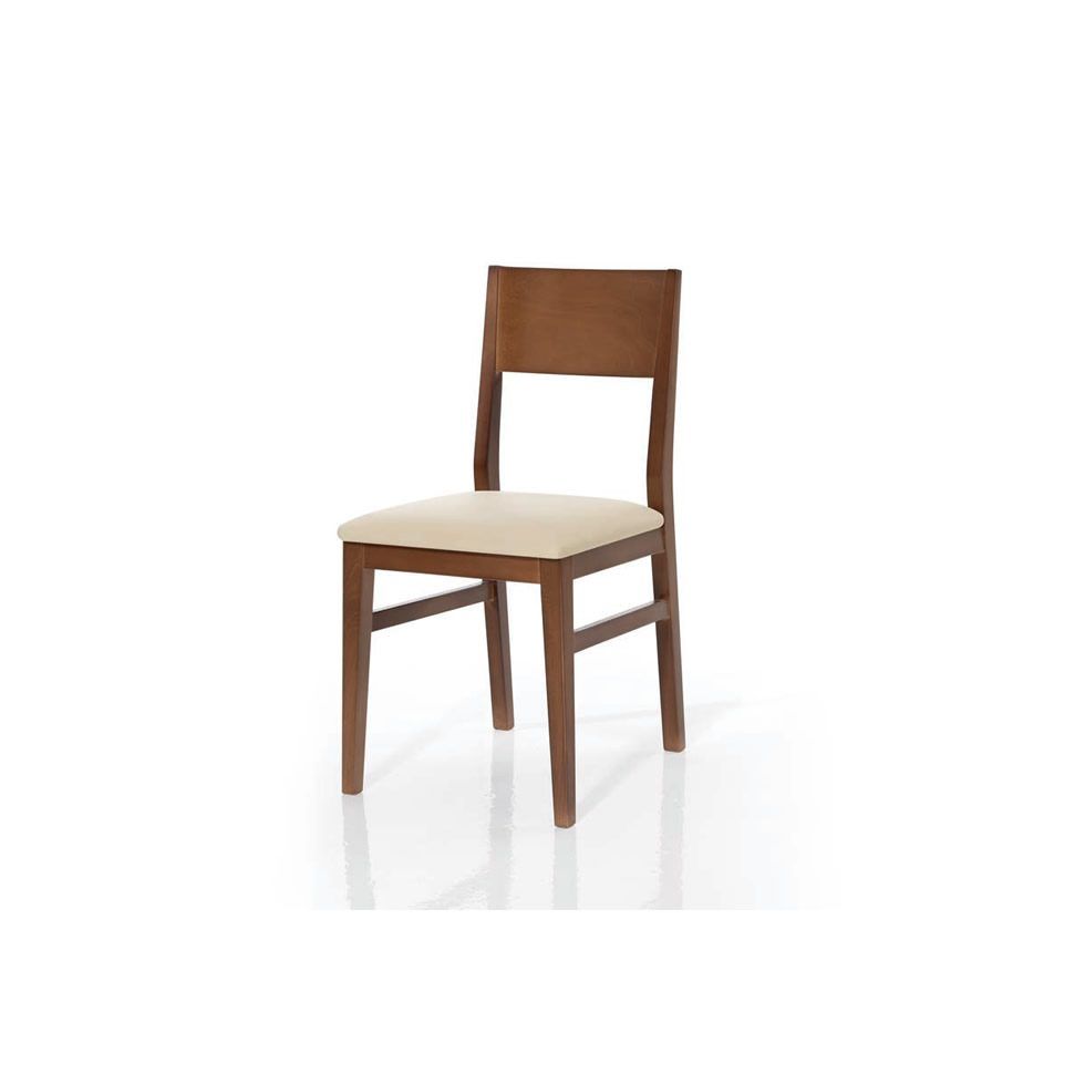 386 SILLA MUMM MADERA ASIENTO TAPIZADO FRENTE.980X980IMG silla madera mumm asiento tapizado haya maciza hosteleria salon comedor cocina